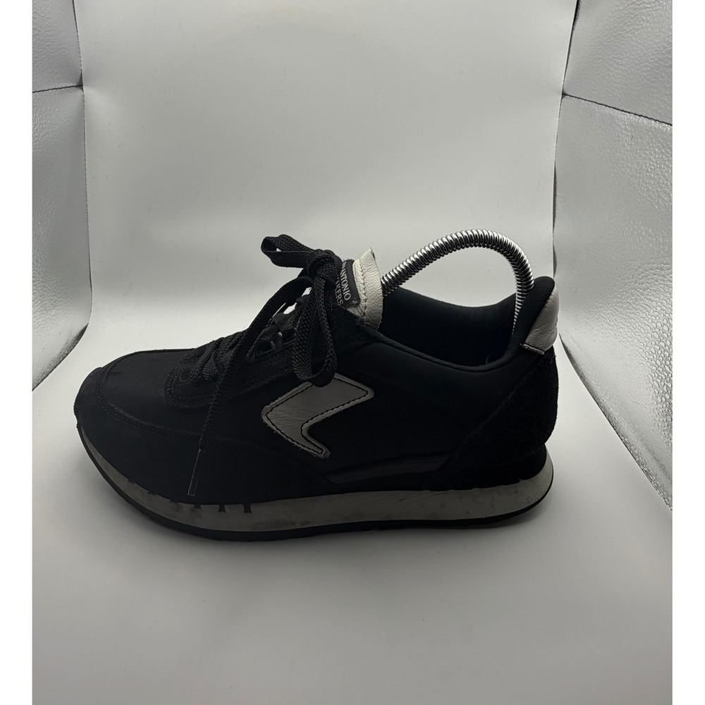 SAS San Antonio Shoemakers Sneakers Womens 7 Wide Black White Good 2602304